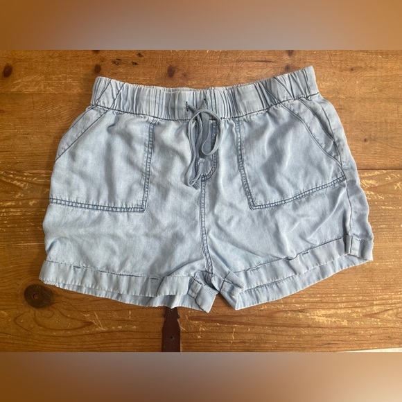 Velvet Heart Pants - Light Blue Women's Shorts